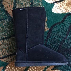 Bearpaw Emma Tall 612W/Black II Size 8
